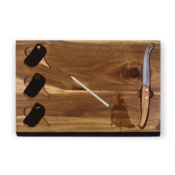 Cinderella - Delio Acacia Cheese Cutting Board & Tools Set-Picnic Time Family of Brands