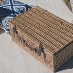 Navy Blue & White Stripe