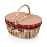 Red & Black Buffalo Plaid Pattern