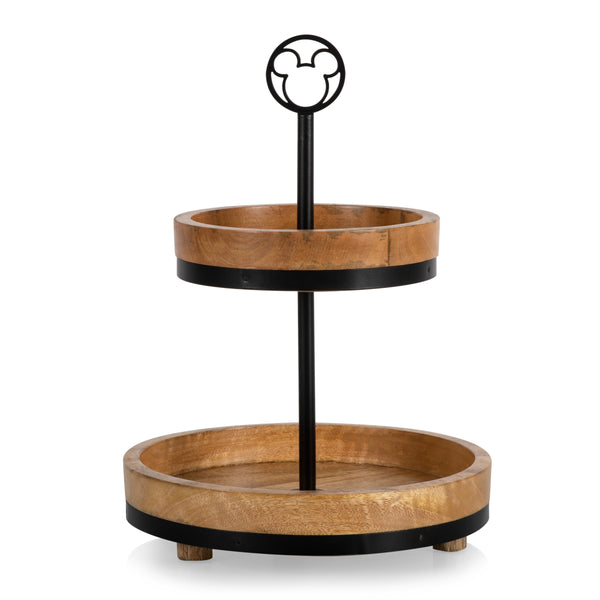 Mickey Mouse - Two Tier Serving Tray-Picnic Time Family of Brands
