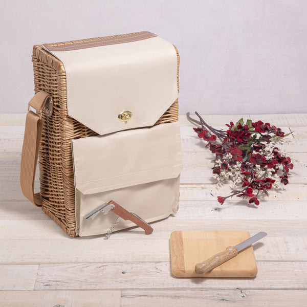 Corsica Wine & Cheese Picnic Basket-Picnic Time Family of Brands