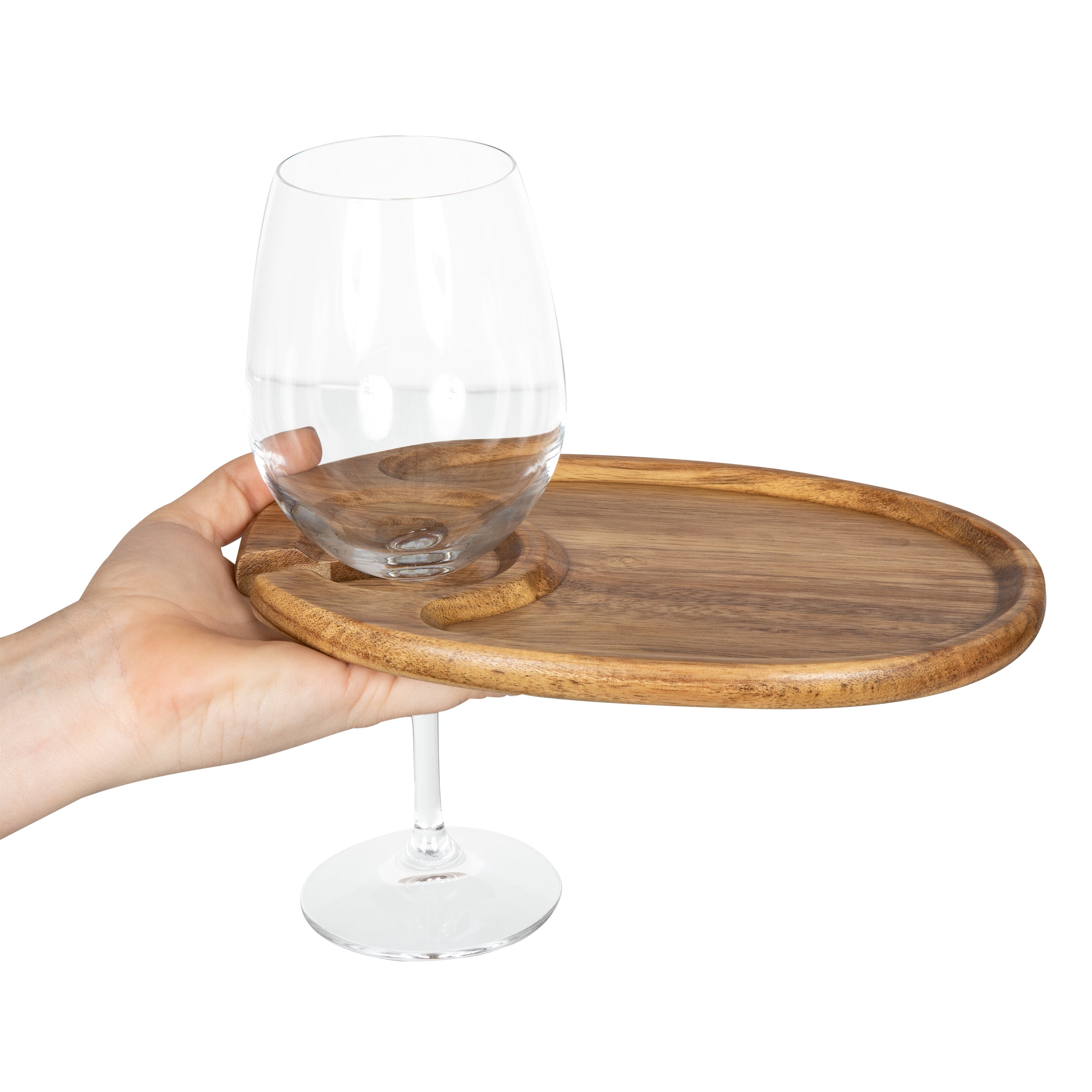 Wine Appetizer Plate Set Of 4-Picnic Time Family of Brands