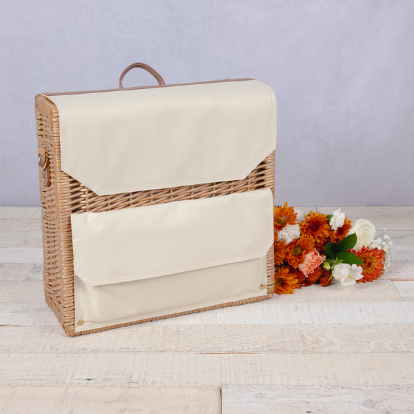 Corsica Grande Wine & Cheese Basket Backpack-Picnic Time Family of Brands