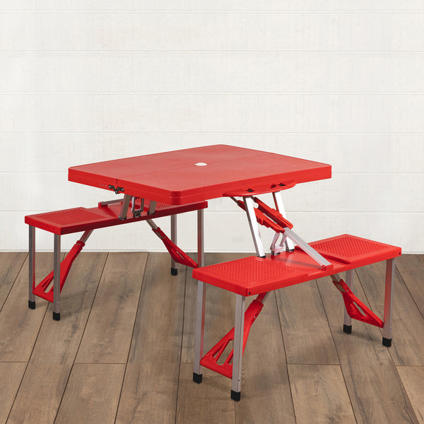 Picnic Table Portable Folding Table with Seats-Picnic Time Family of Brands