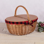 Red & Black Buffalo Plaid Pattern
