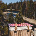 Canasta Grande Wicker Basket-Picnic Time Family of Brands