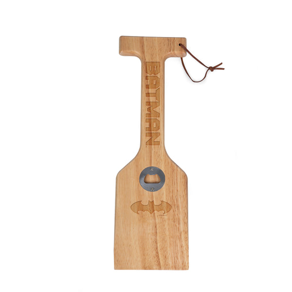 Batman - Hardwood BBQ Grill Scraper with Bottle Opener-Picnic Time Family of Brands