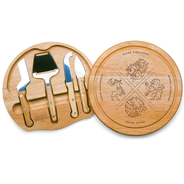 Game of Thrones 4 Houses - Circo Cheese Cutting Board & Tools Set-Picnic Time Family of Brands