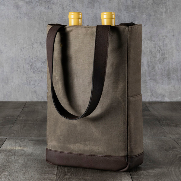2 Bottle Insulated Wine Cooler Bag-Picnic Time Family of Brands