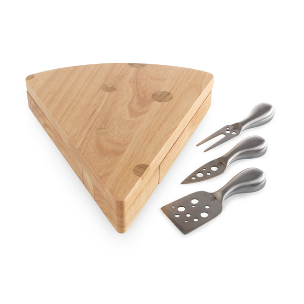 Swiss Cheese Cutting Board & Tools Set-Picnic Time Family of Brands