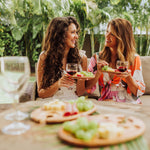Wine Appetizer Plate Set Of 4-Picnic Time Family of Brands