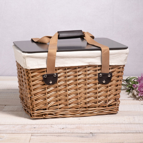 Canasta Wicker Basket-Picnic Time Family of Brands
