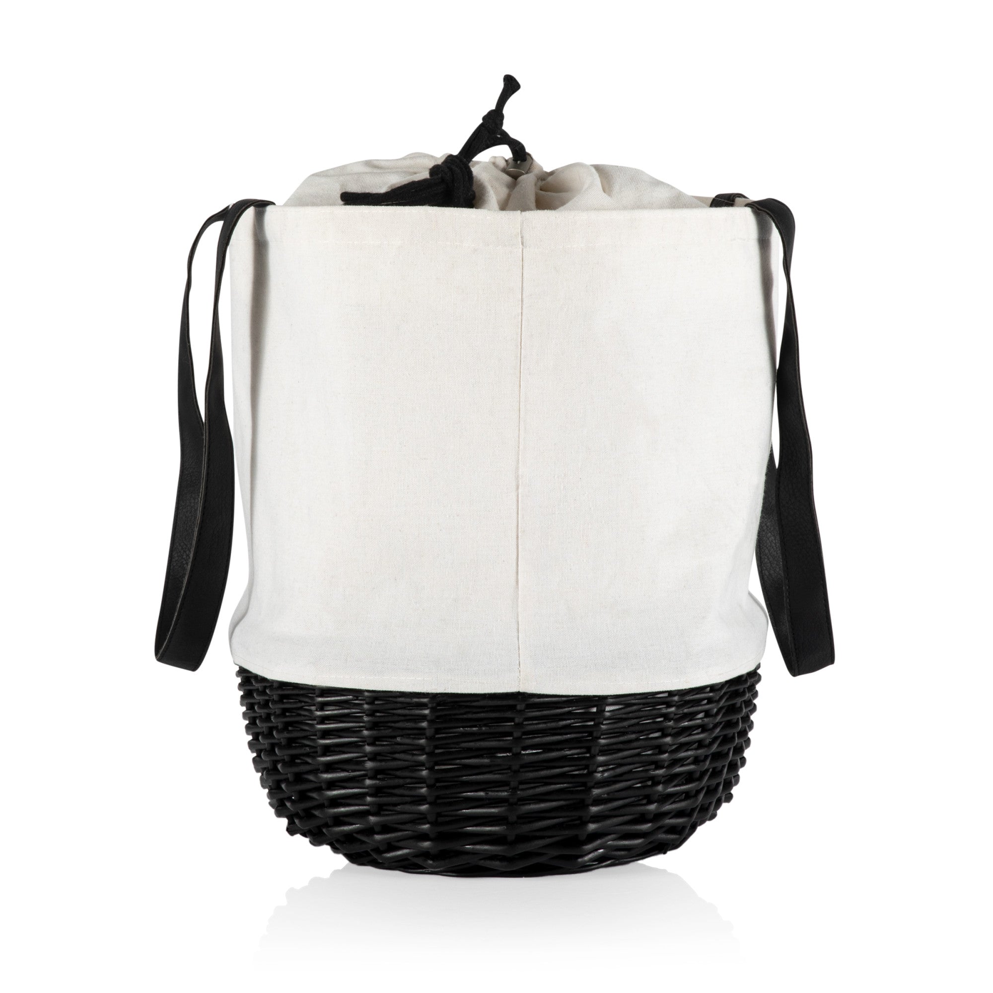 White Canvas with Black Accents
