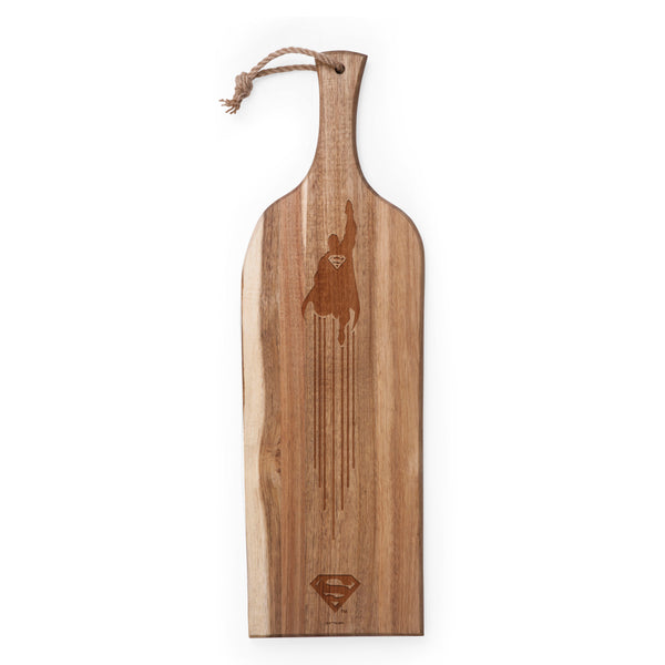 Superman - Artisan 24" Acacia Charcuterie Board-Picnic Time Family of Brands