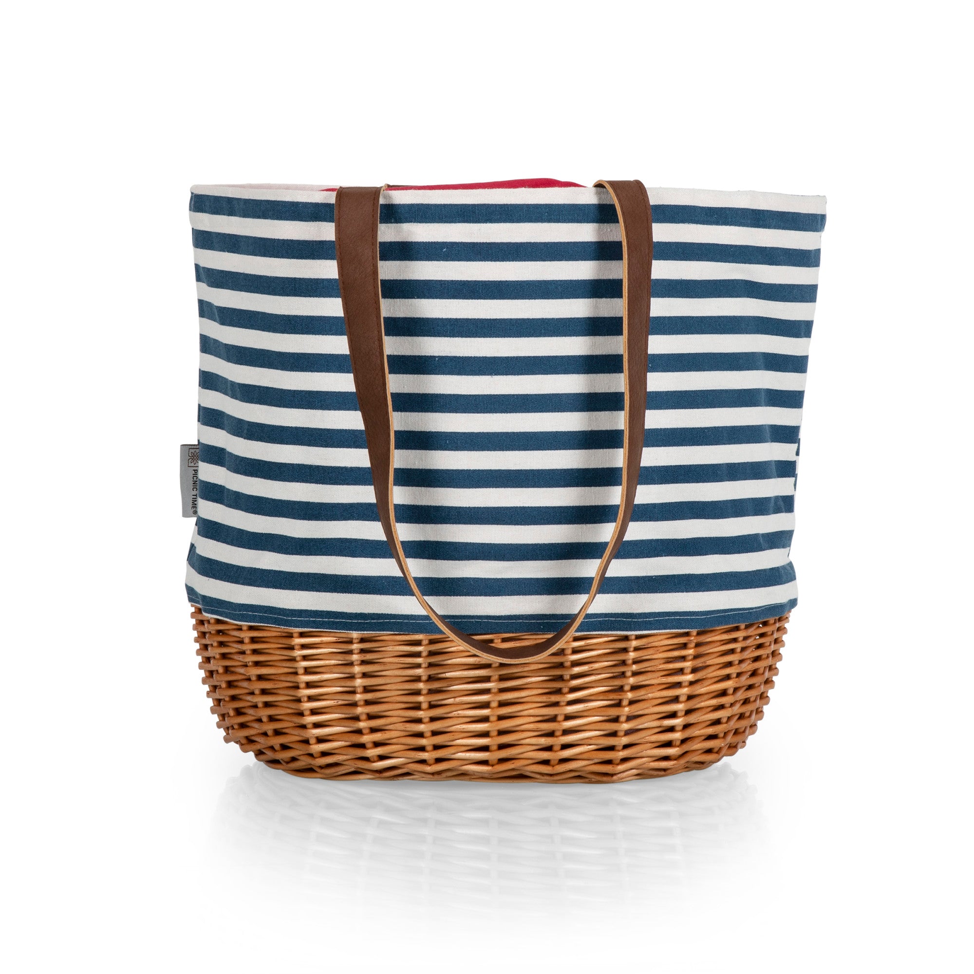 Navy Blue & White Stripe