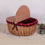 Red & Black Buffalo Plaid Pattern