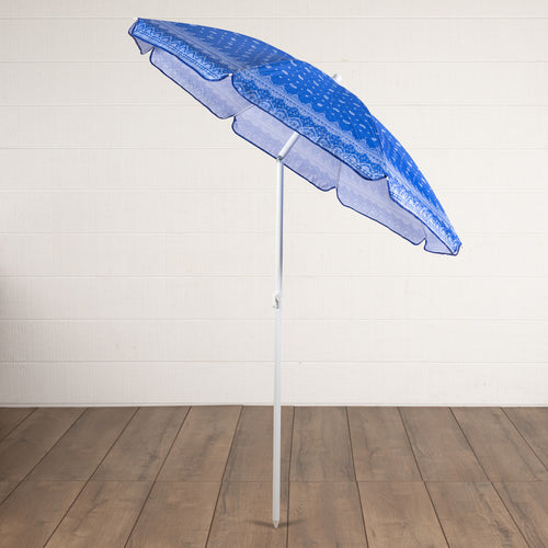 5.5 Ft. Portable Beach Umbrella-Picnic Time Family of Brands