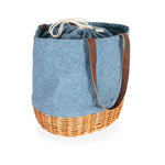 Chambray with Beige Accents