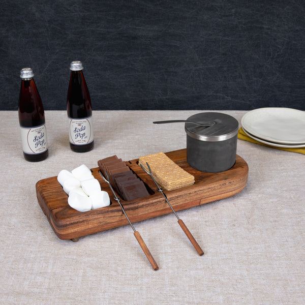 Dolce S'mores Kit with Tabletop Fire Pit-Picnic Time Family of Brands