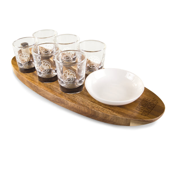 House of the Dragon - Cantinero Shot Glass Serving Set-Picnic Time Family of Brands