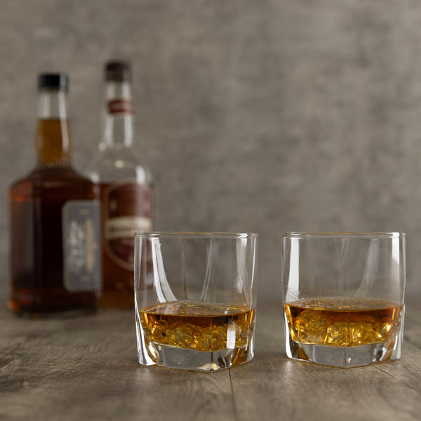 Set of 2 Lowball Glasses-Picnic Time Family of Brands