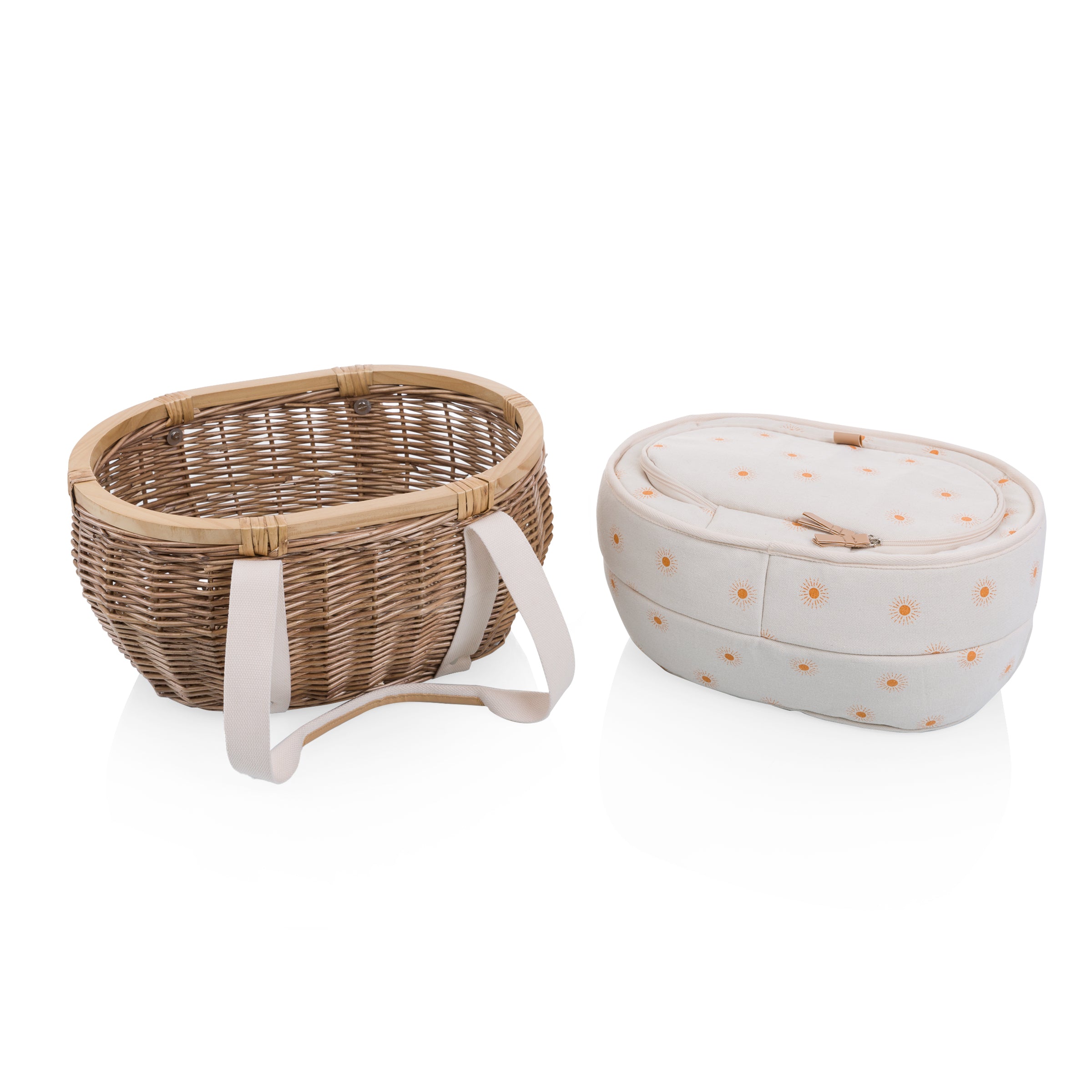Castaway Insulated Cooler Picnic Basket-Picnic Time Family of Brands