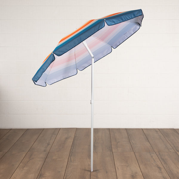 5.5 Ft. Portable Beach Umbrella-Picnic Time Family of Brands