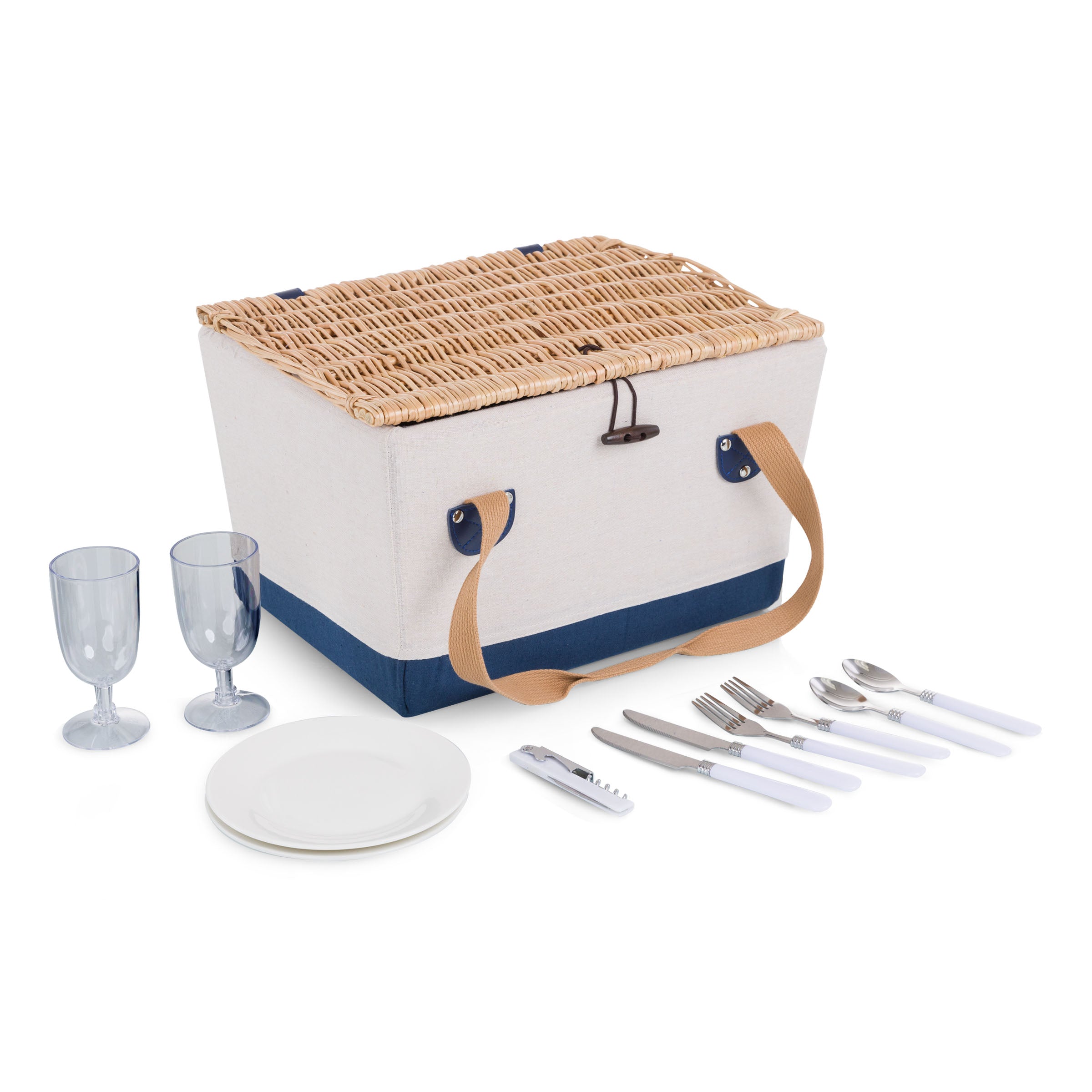 Boardwalk Picnic Basket for 2-Picnic Time Family of Brands