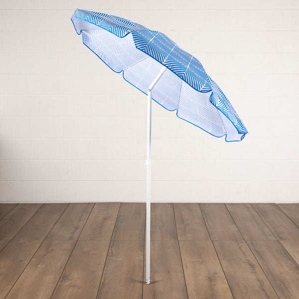 5.5 Ft. Portable Beach Umbrella-Picnic Time Family of Brands