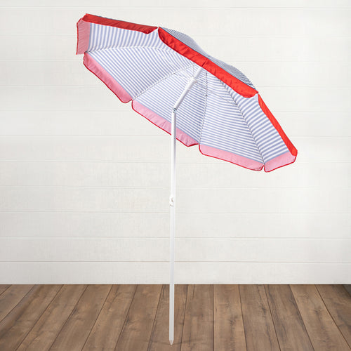 5.5 Ft. Portable Beach Umbrella-Picnic Time Family of Brands