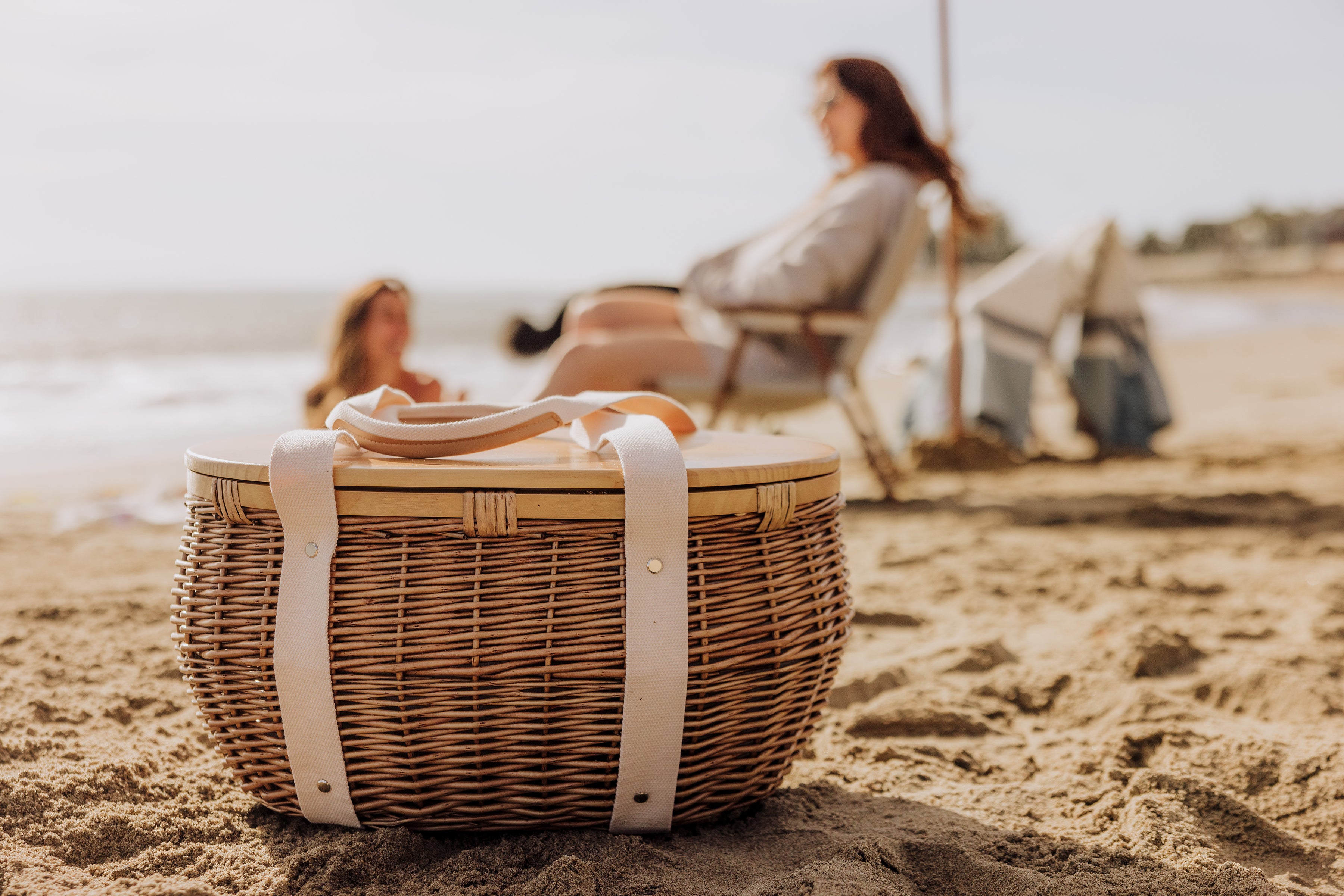 Castaway Insulated Cooler Picnic Basket-Picnic Time Family of Brands