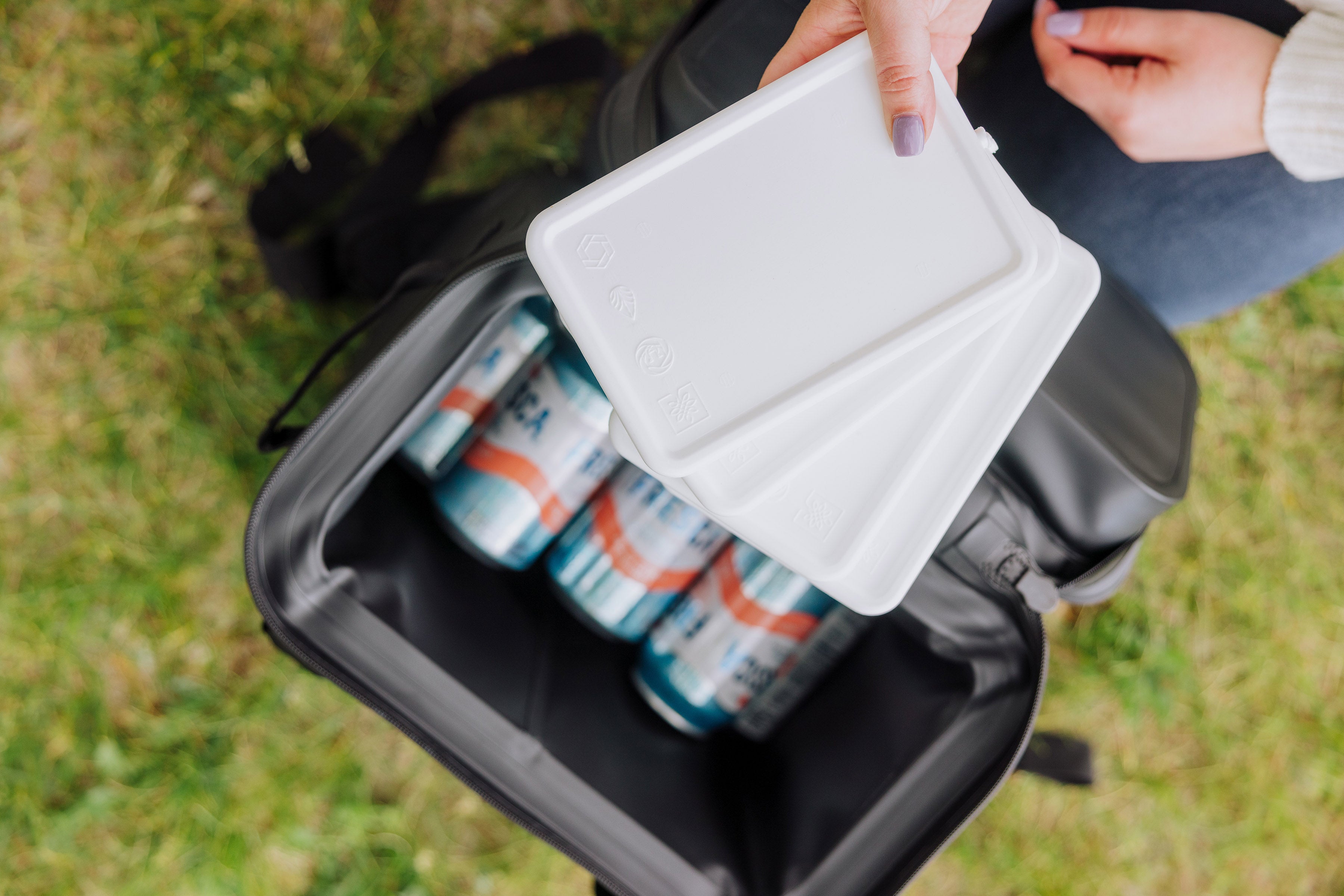 Set of 4 Ice Packs-Picnic Time Family of Brands
